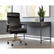 Collin Brown / Cortina Black Leather Office Chair